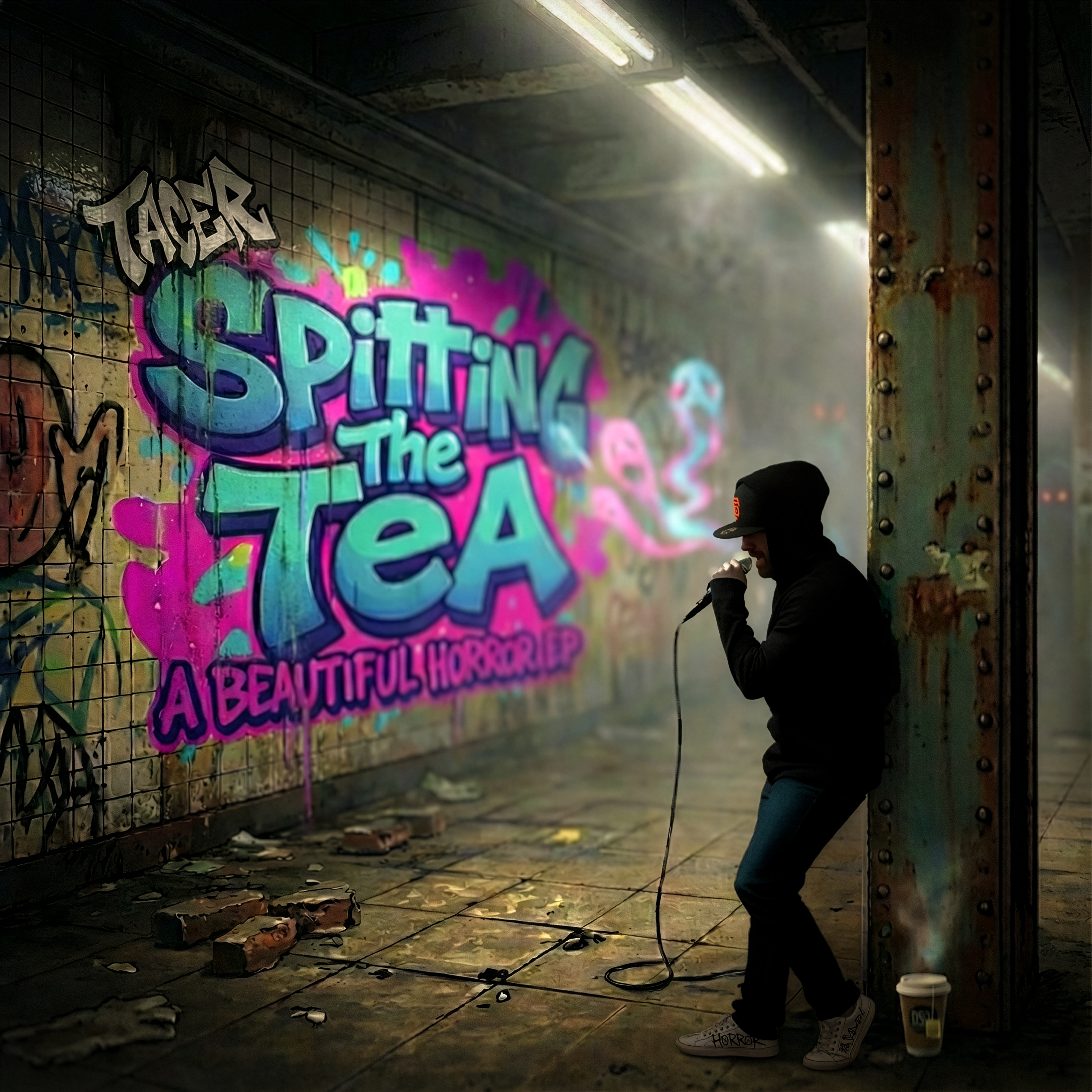 Tacer Delivers Cinematic Intensity on “Spitting The Tea: A Beautiful Horror EP”